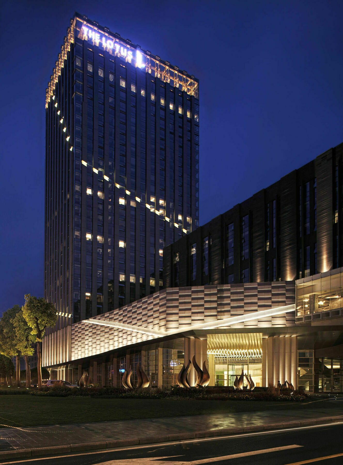 Chongqing The Lotus Hotel Екстериор снимка